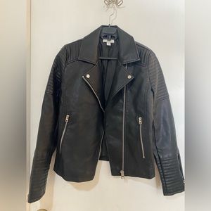 Topshop Faux Leather Jacket US 6